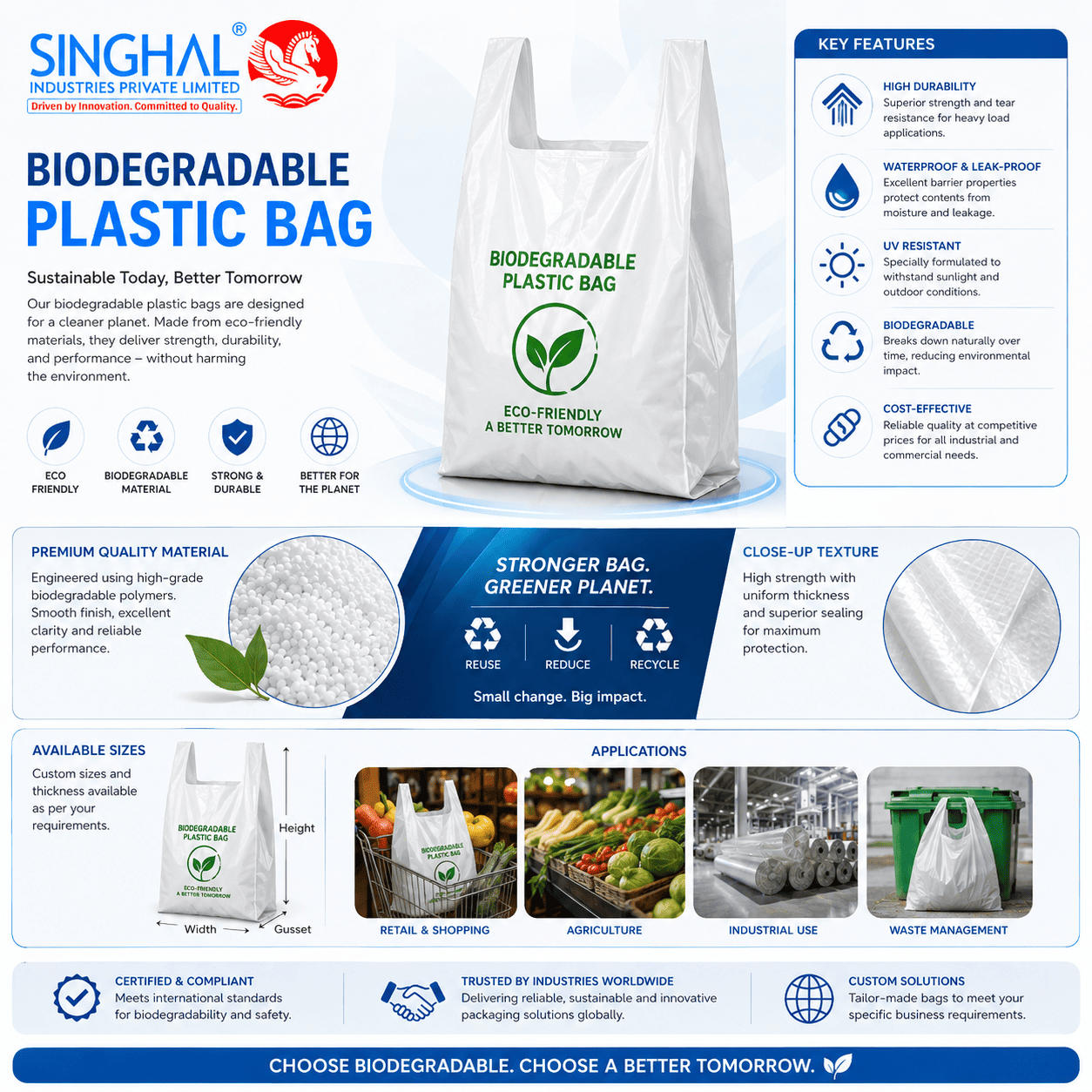 Biodegradable Plastic Bags