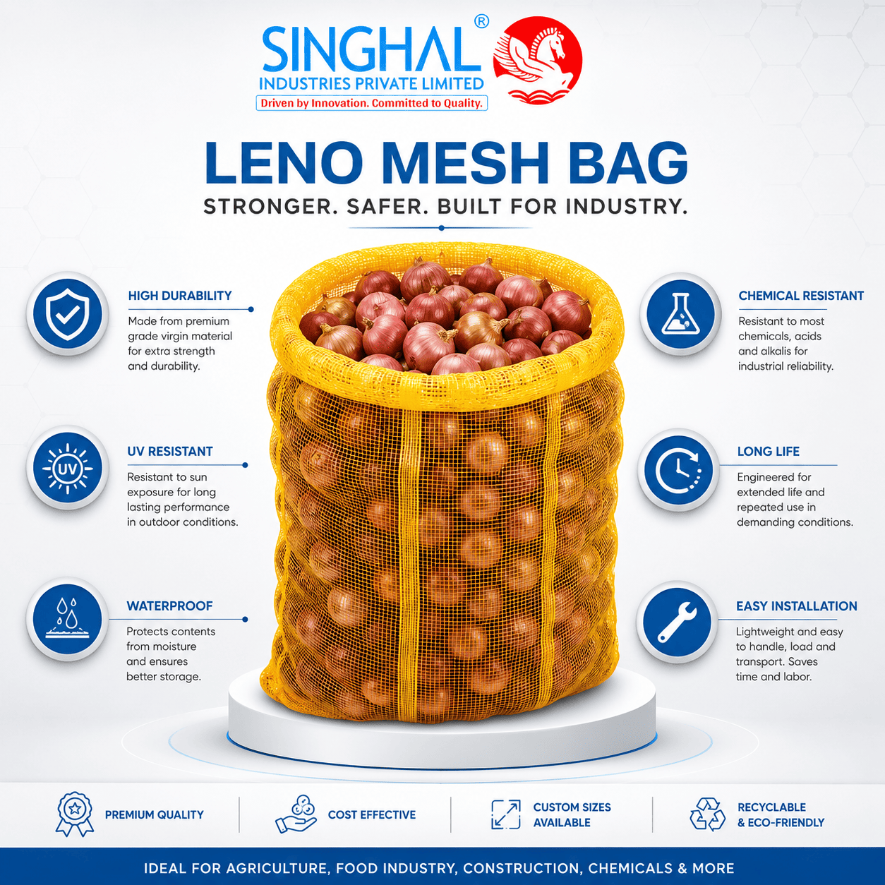 LENO MESH BAG