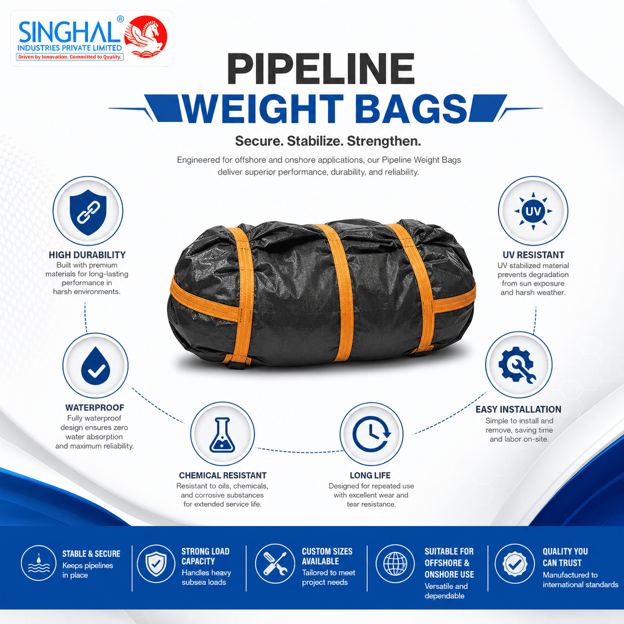 Pipeline Weight Bag