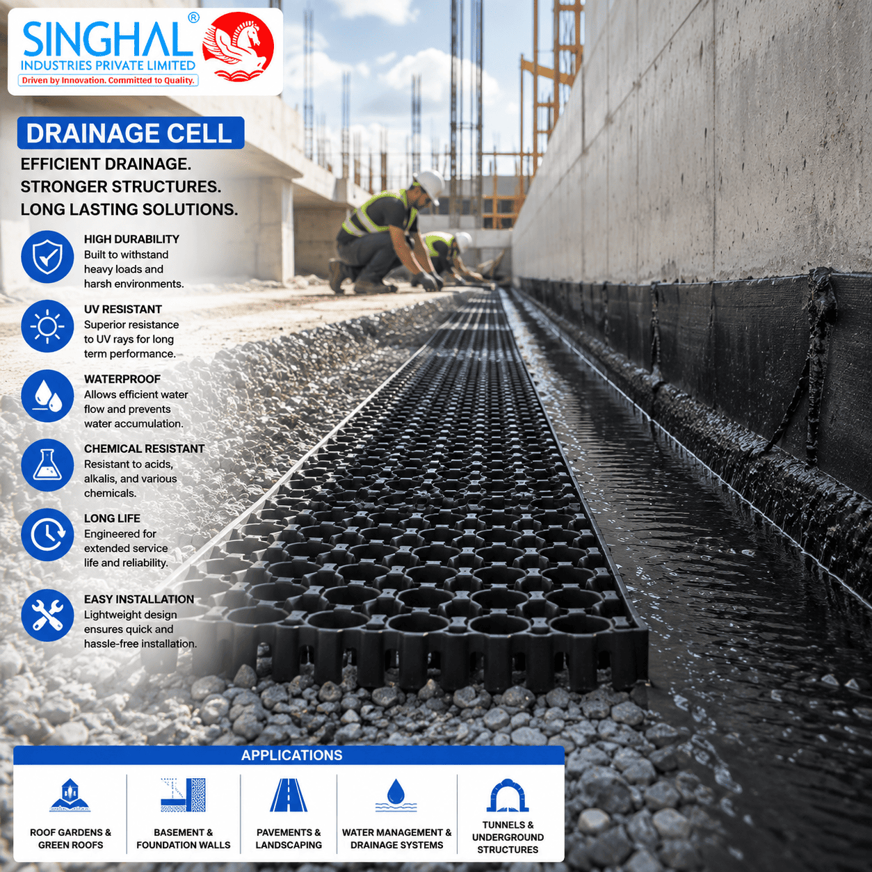 Drainage Cell
