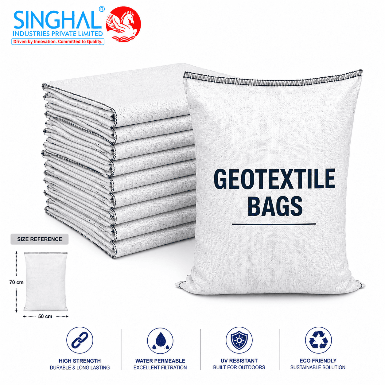 Geotextile bags
