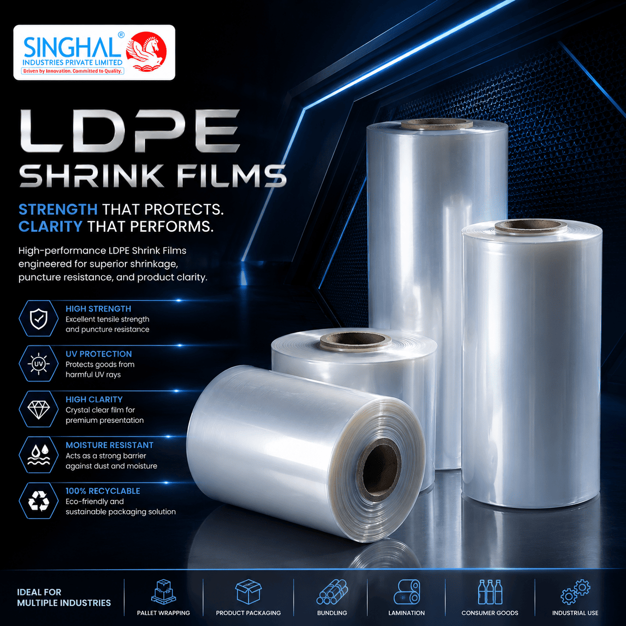 LDPE Shrink Films