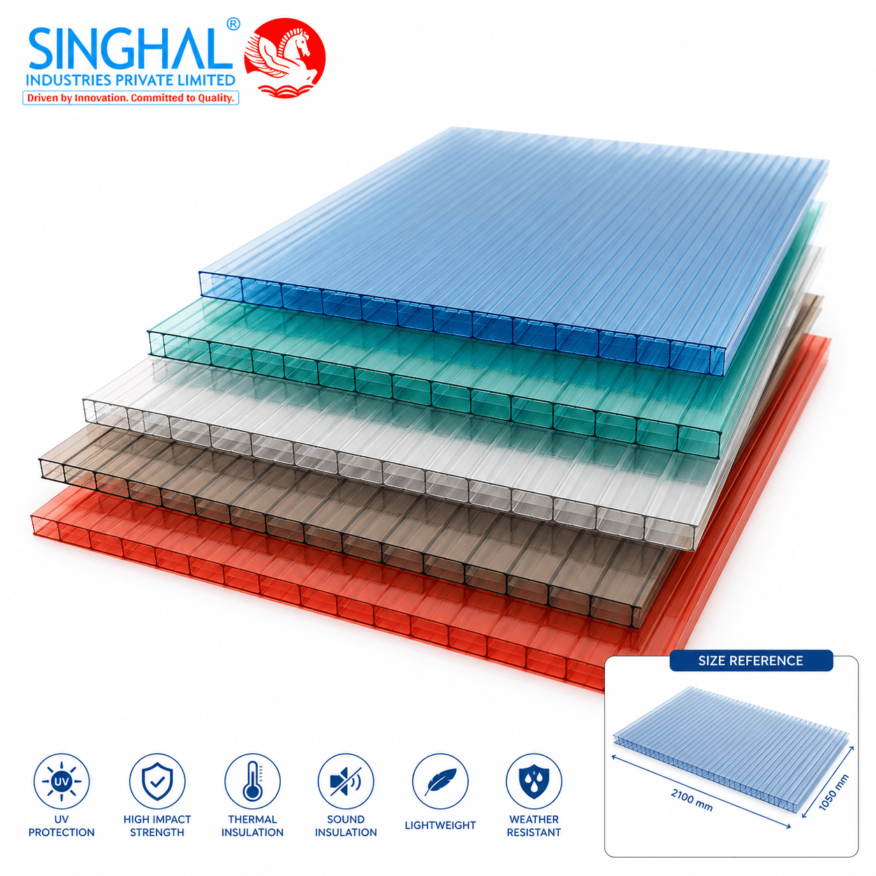 PC Hollow Sheets