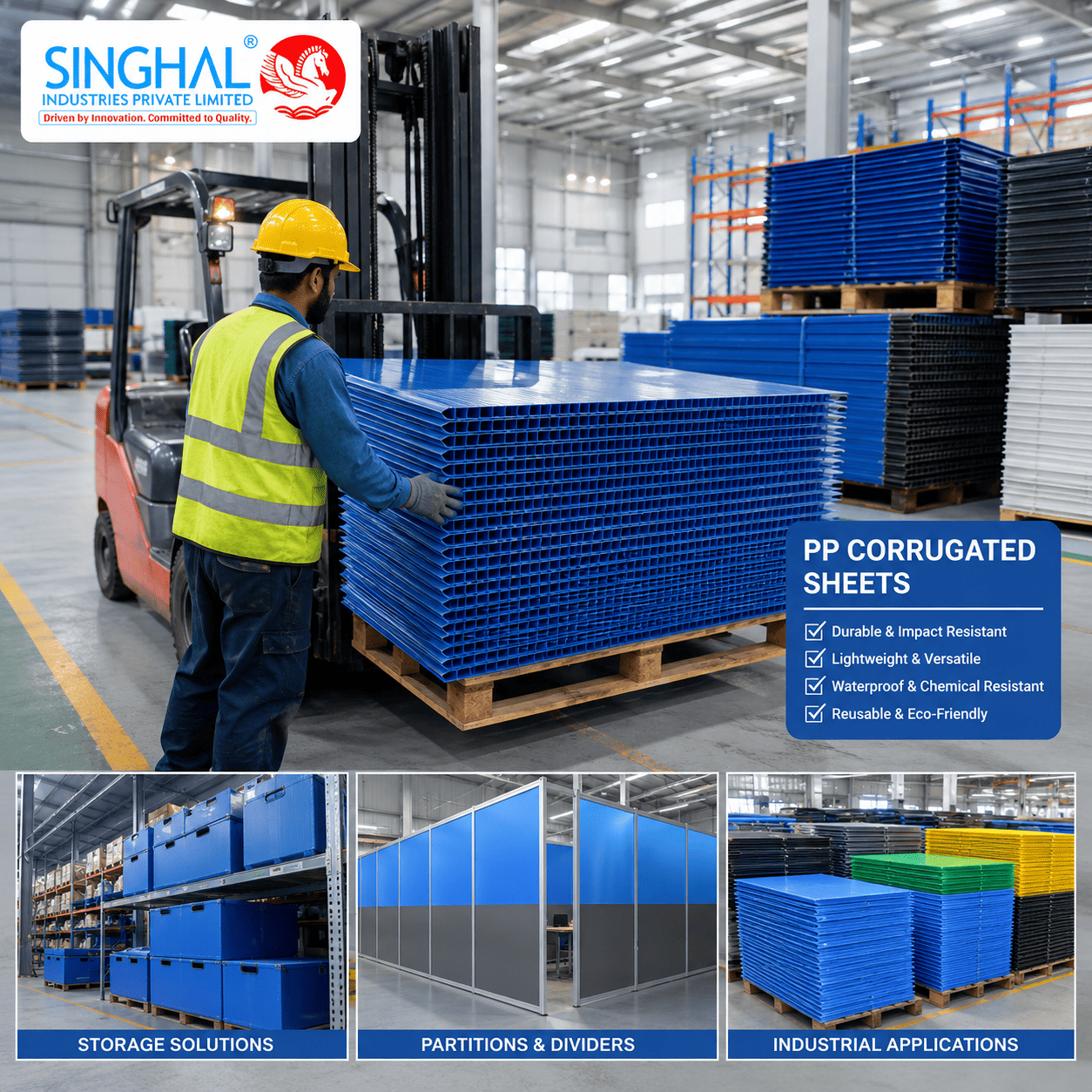 PP Corrugated Sheets