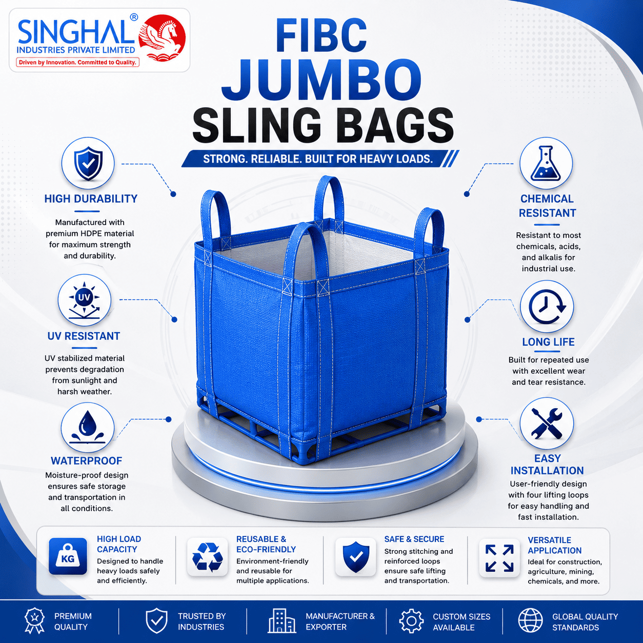 FIBC Jumbo Sling Bags