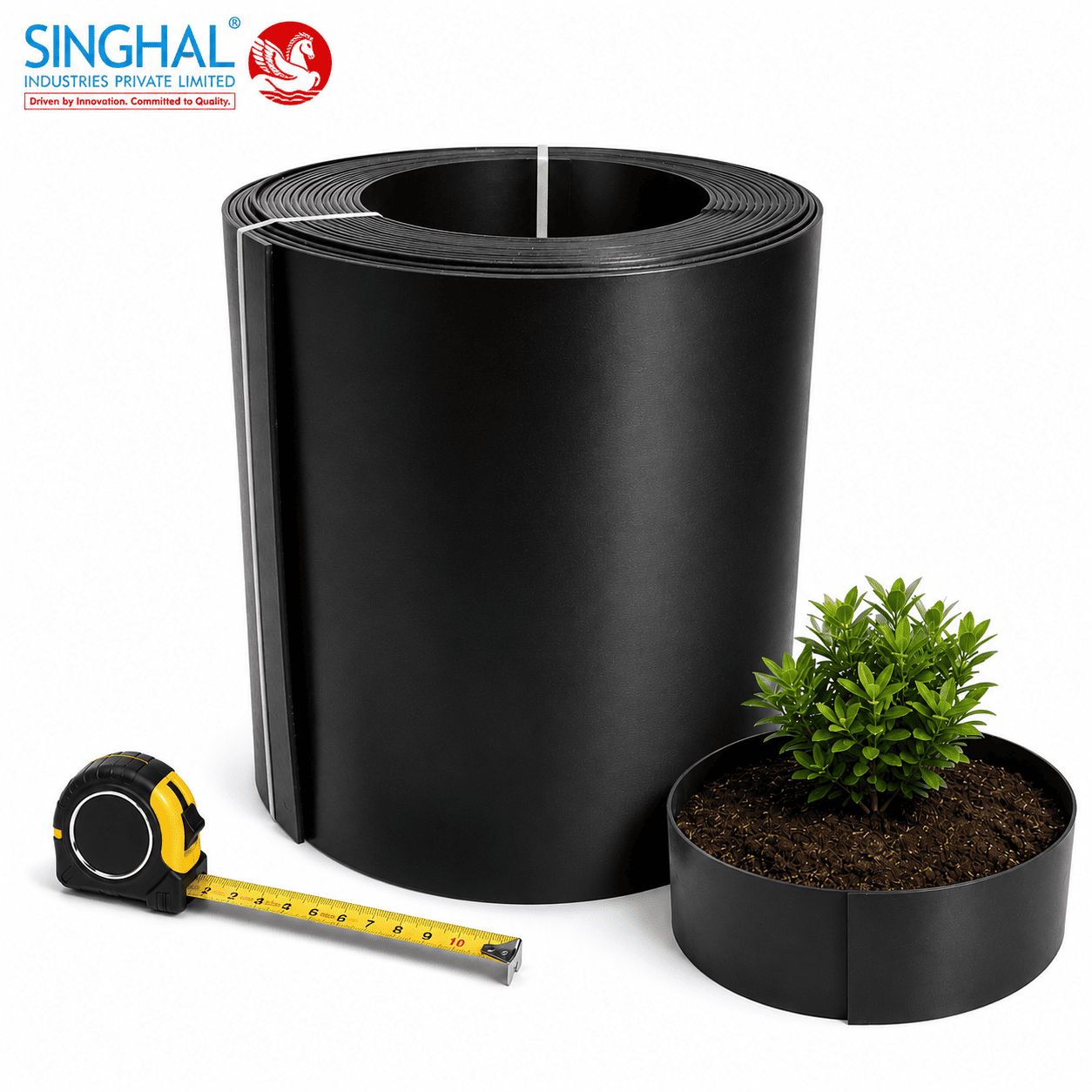 Hdpe root barrier