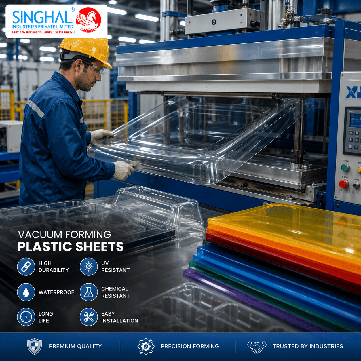 Vacuum Form Plastic Sheets