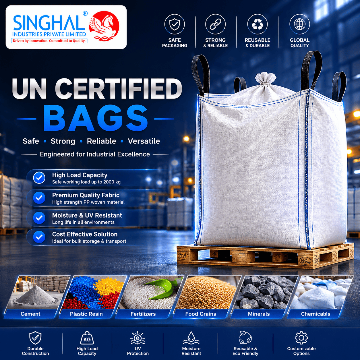 UN Certified Bags