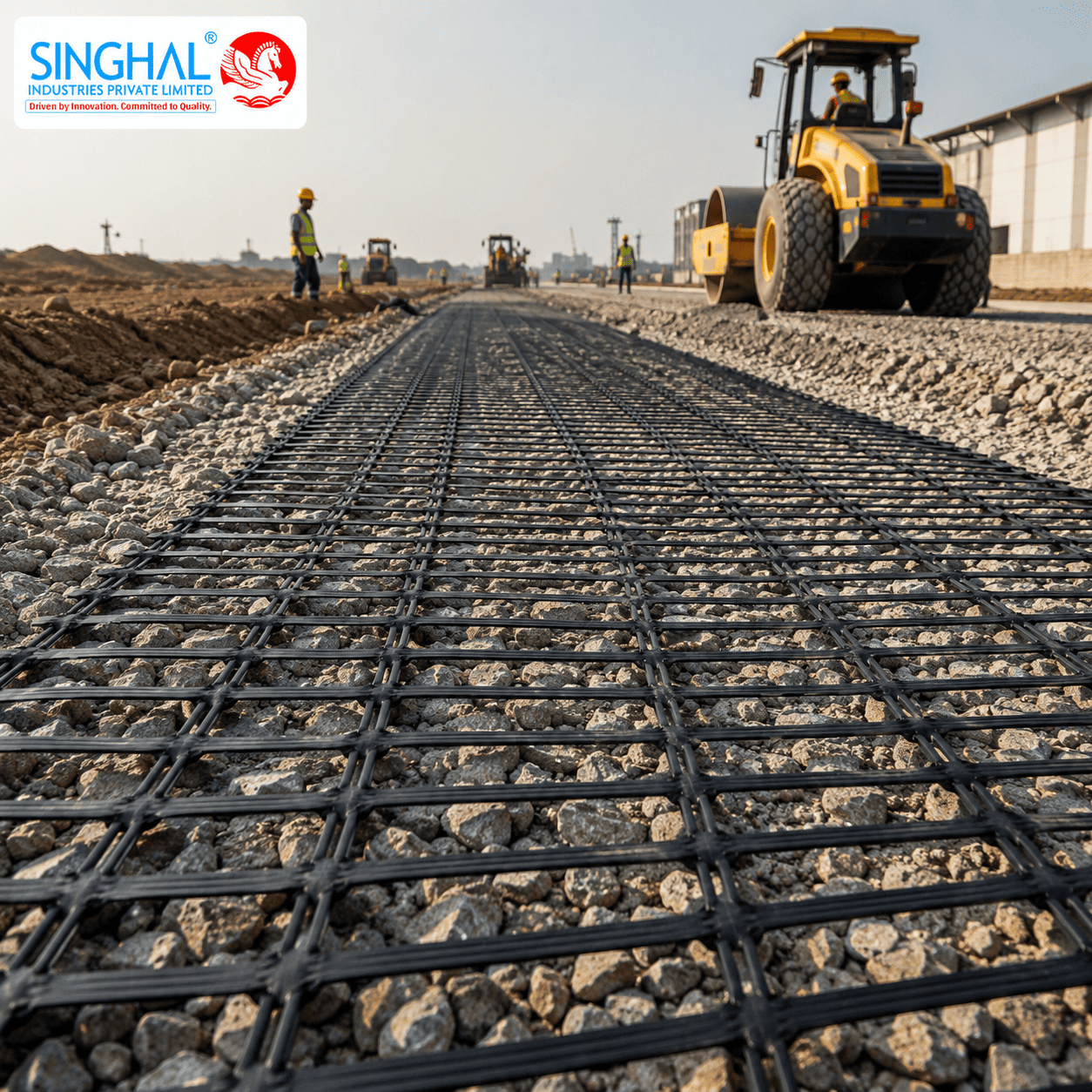 Uniaxial Geogrid