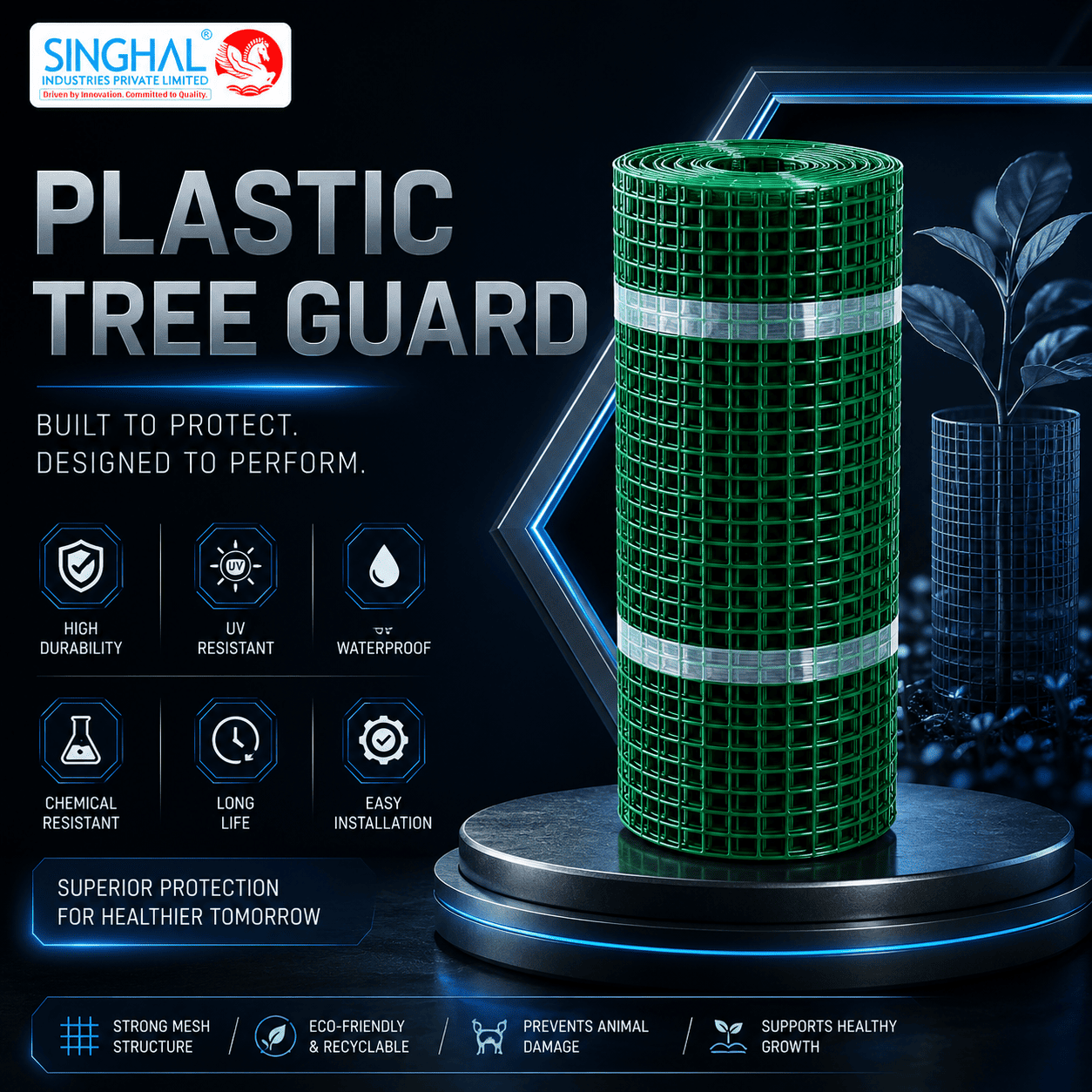 Plastic Tree Guard
