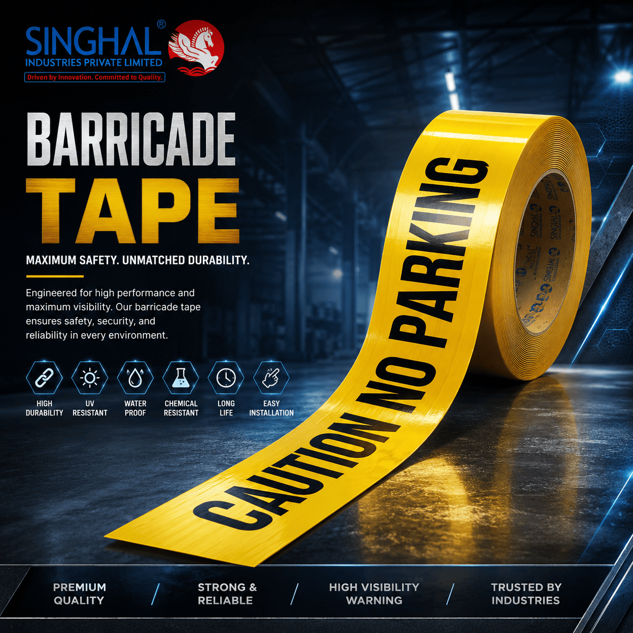 Barricade tape