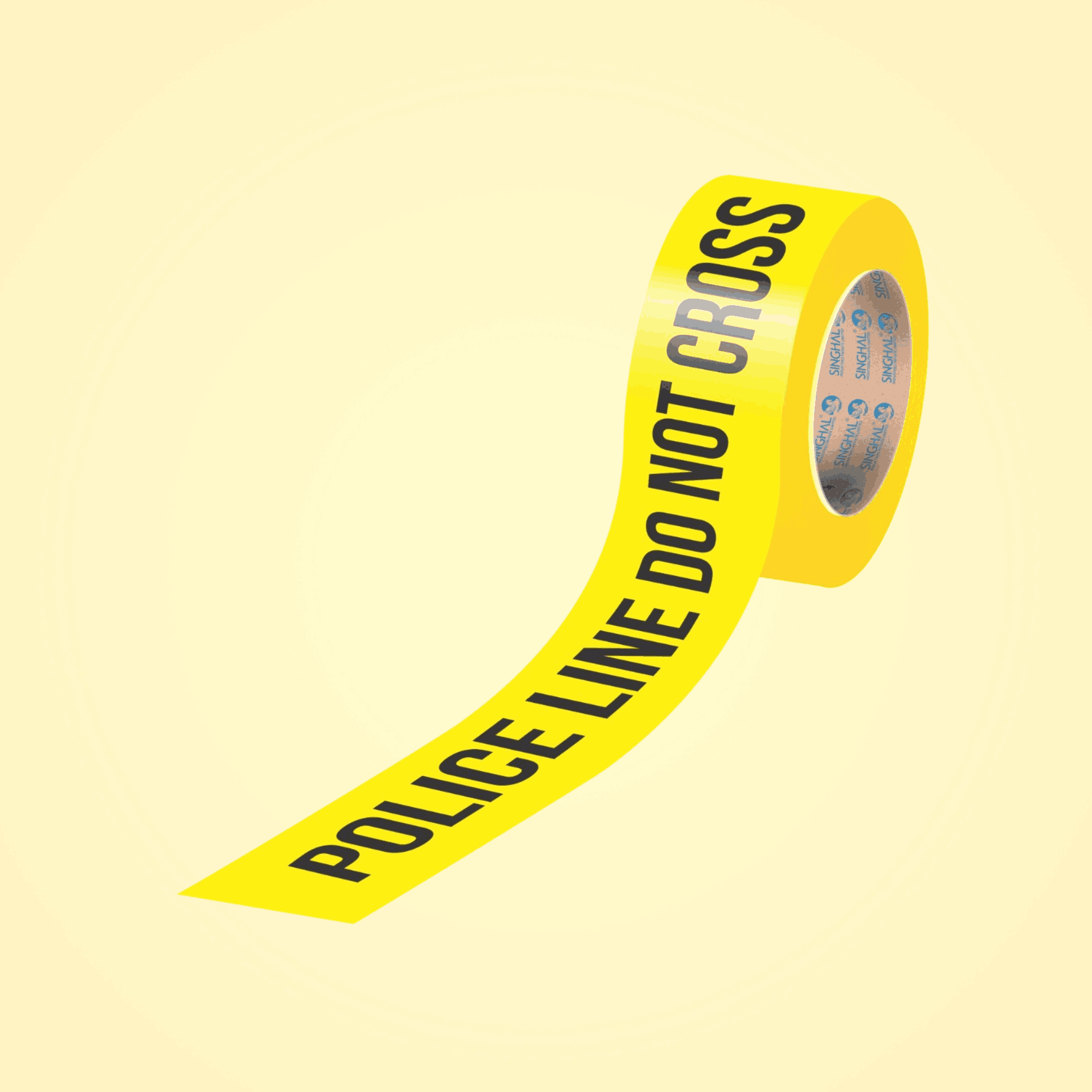 Barricade Tape, caution tape, Police line do not cross tape