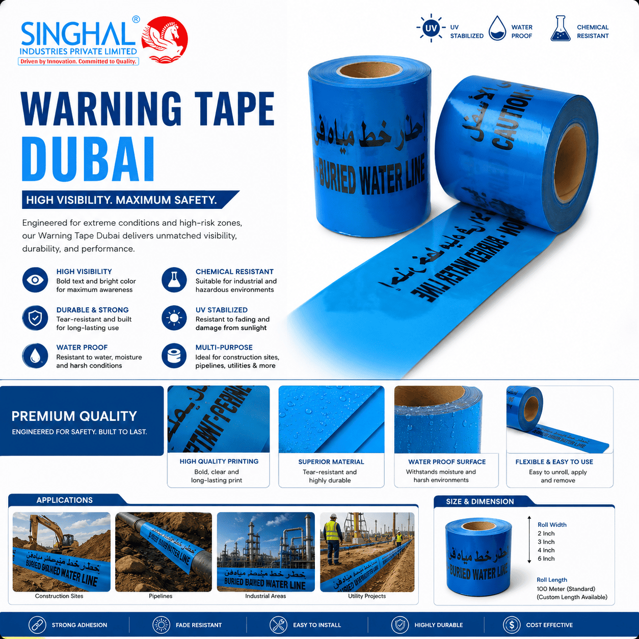 Warning Tape Dubai