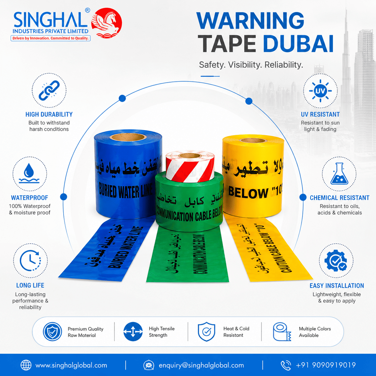 Warning Tape Dubai