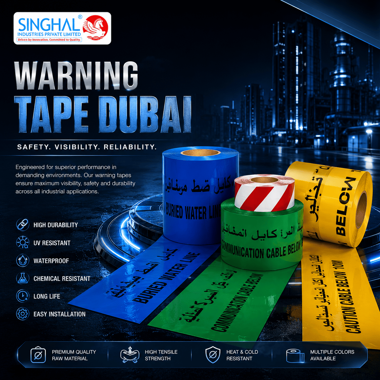 Warning Tape Dubai