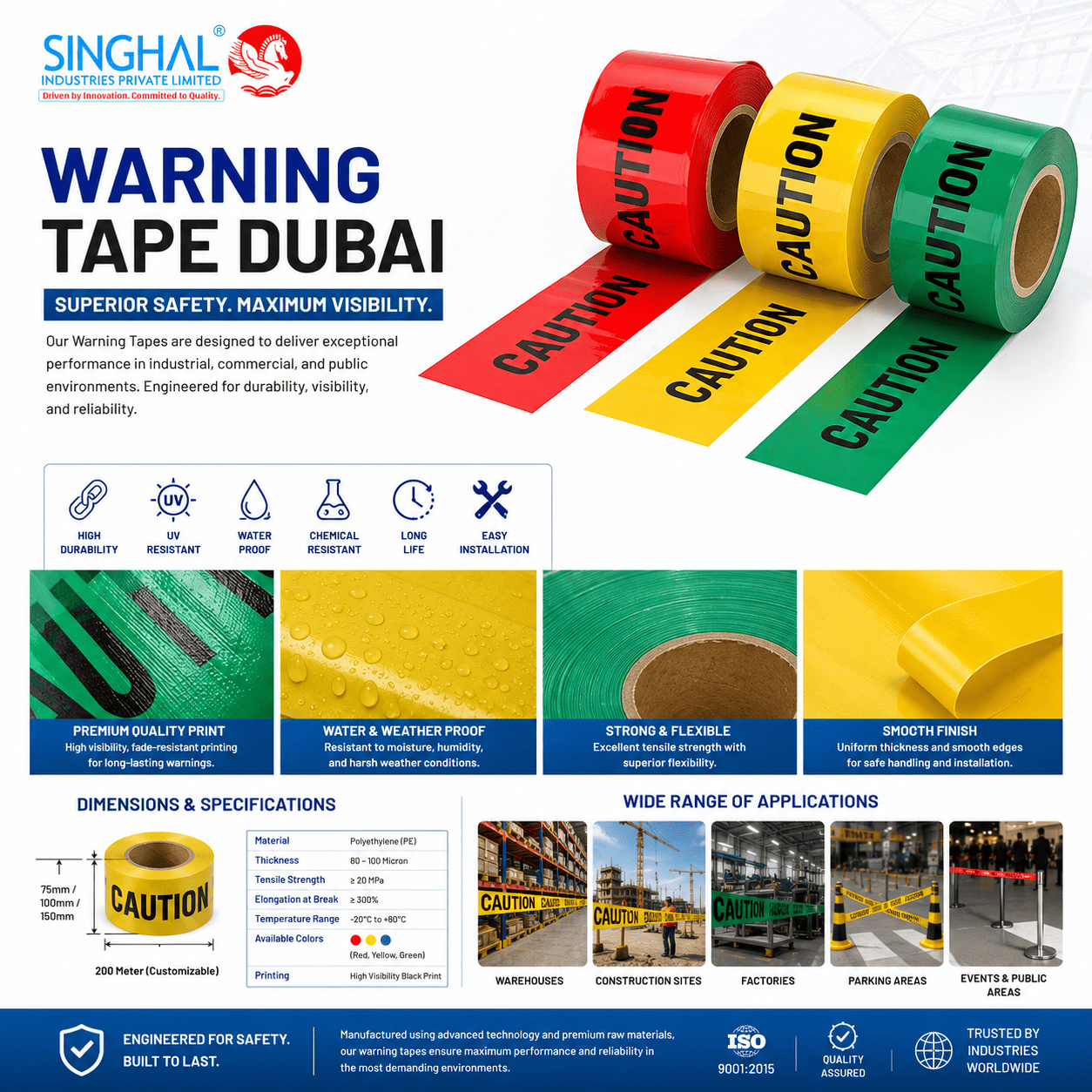 Warning Tape Dubai