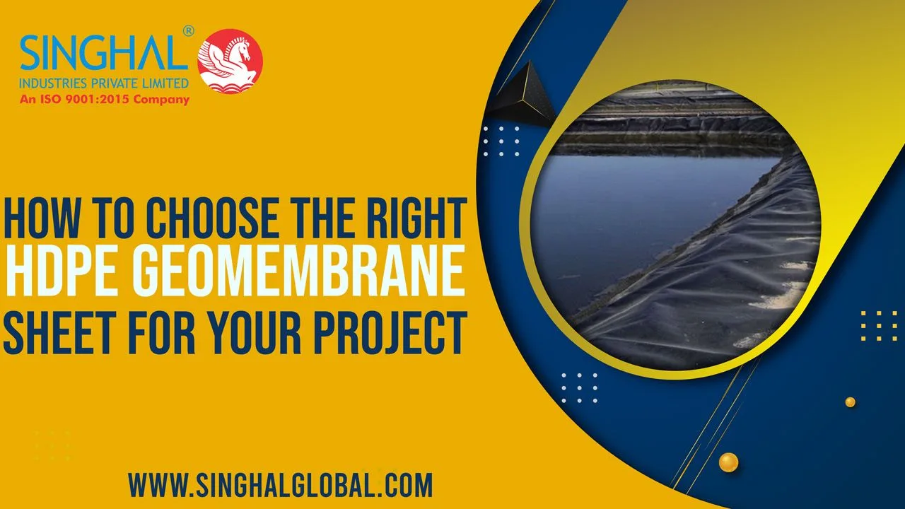 hdpe geomembrane sheet