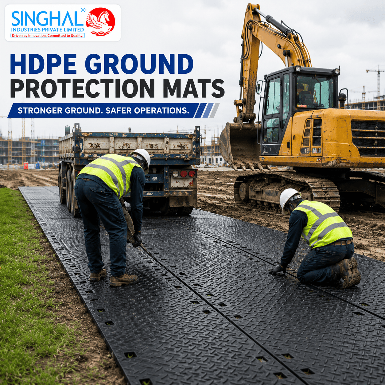 HDPE Ground Protection Mats