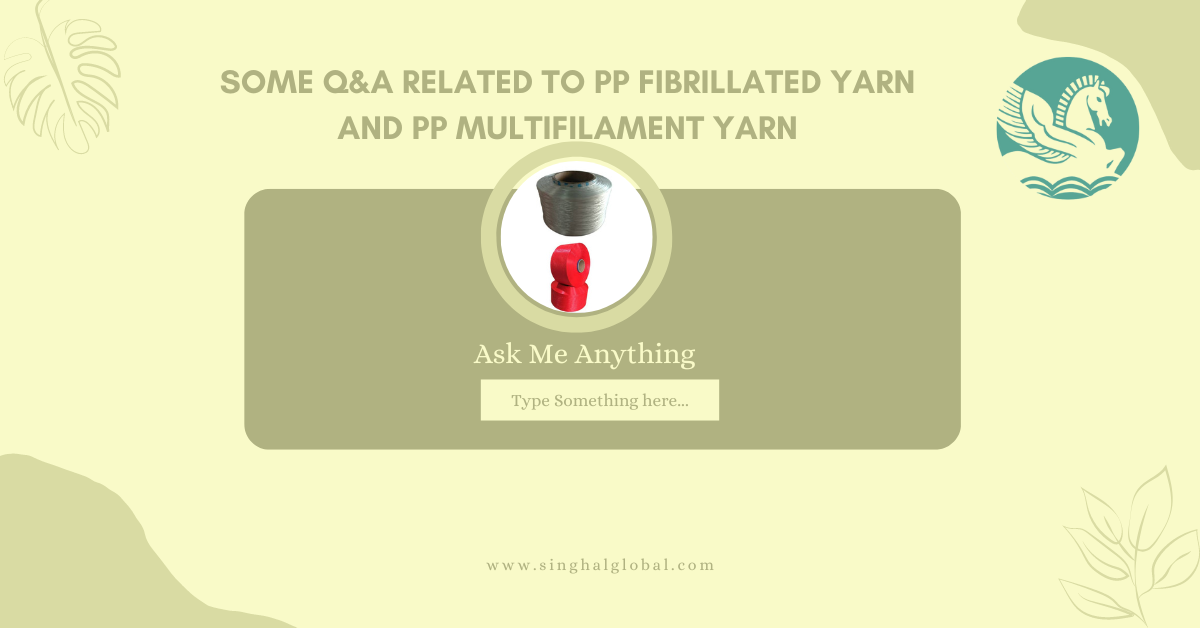 multifilament polypropylene yarns