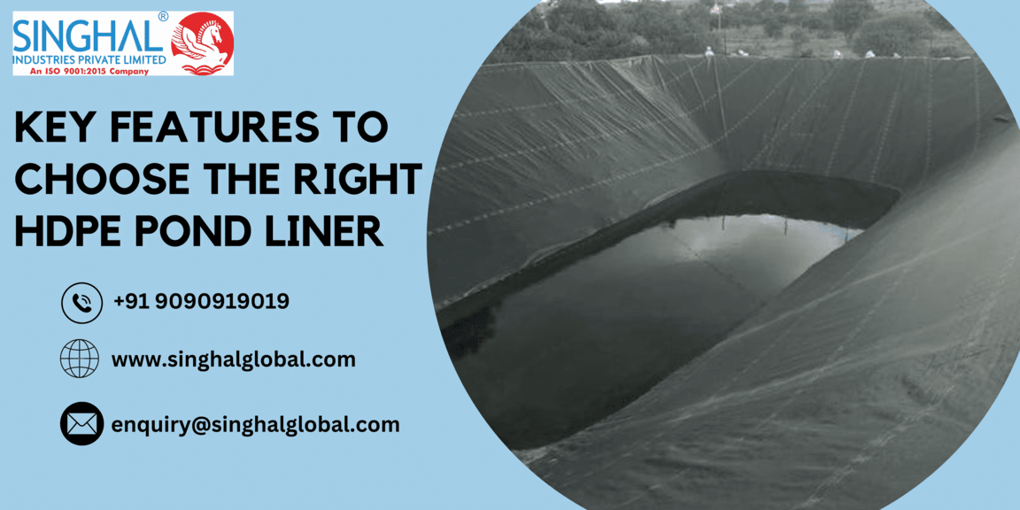 hdpe liner pond