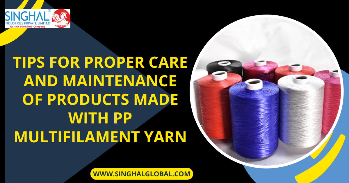 pp multifilament yarn