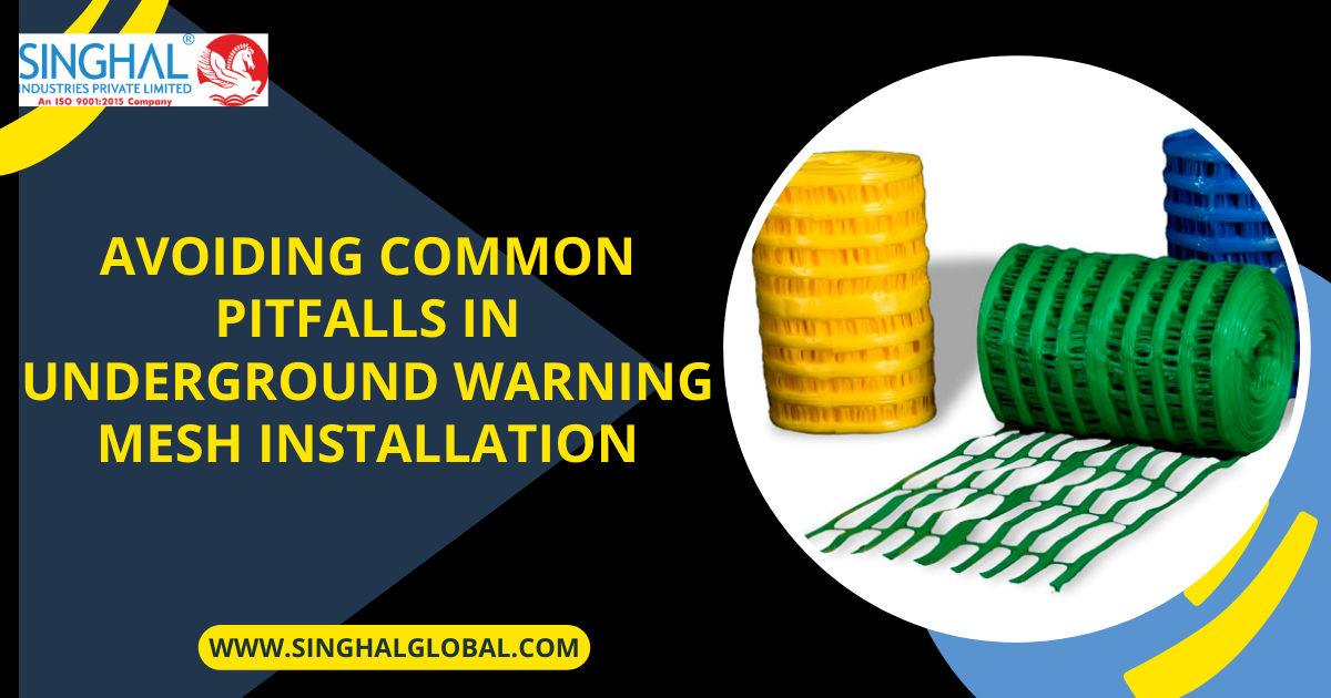 detectable underground warning mesh