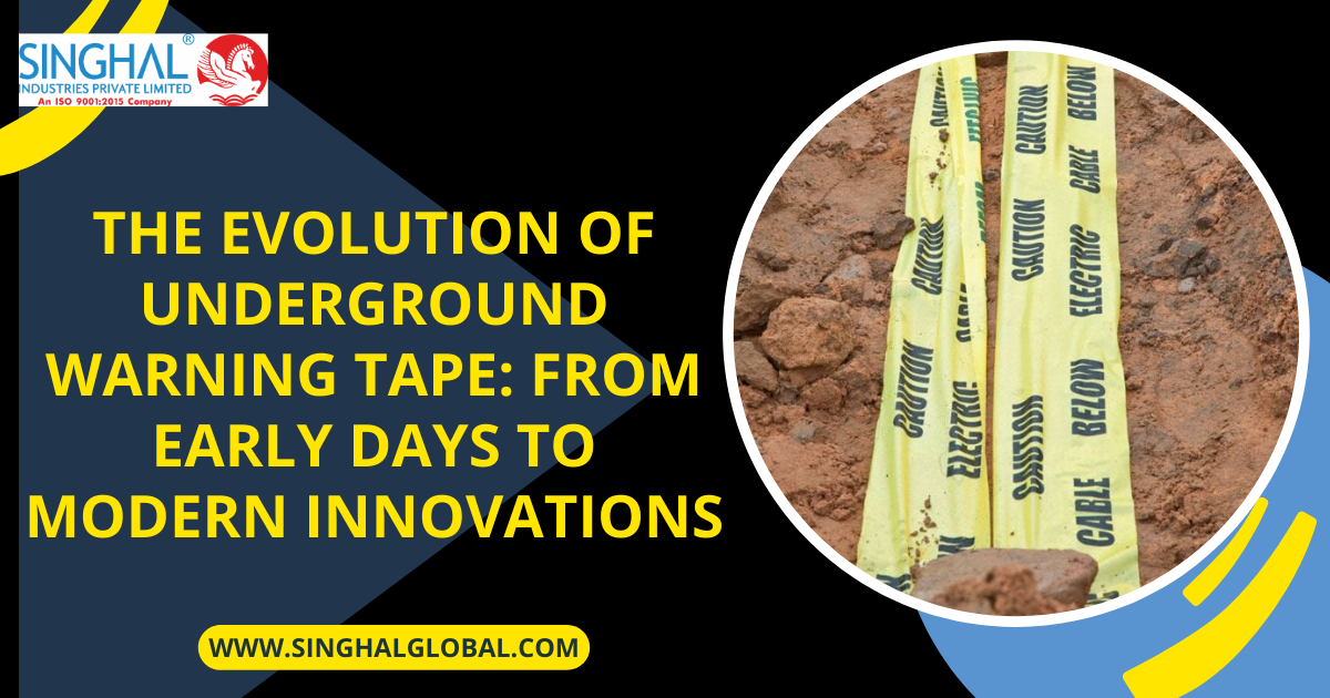 underground caution tape