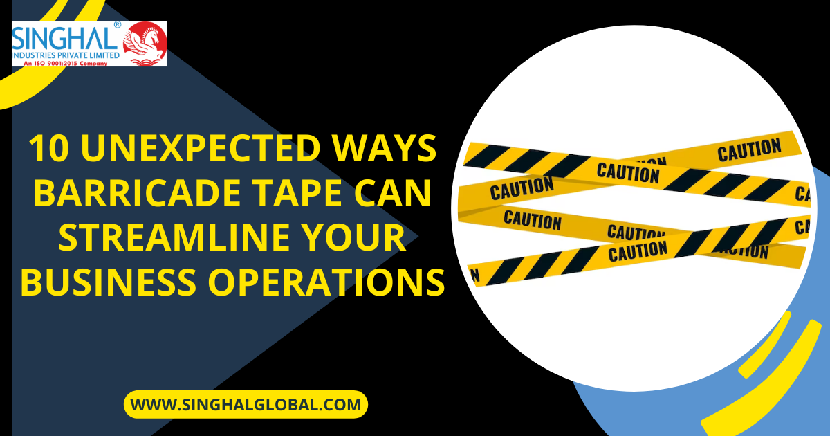 caution tape supplier in Ahmedabad