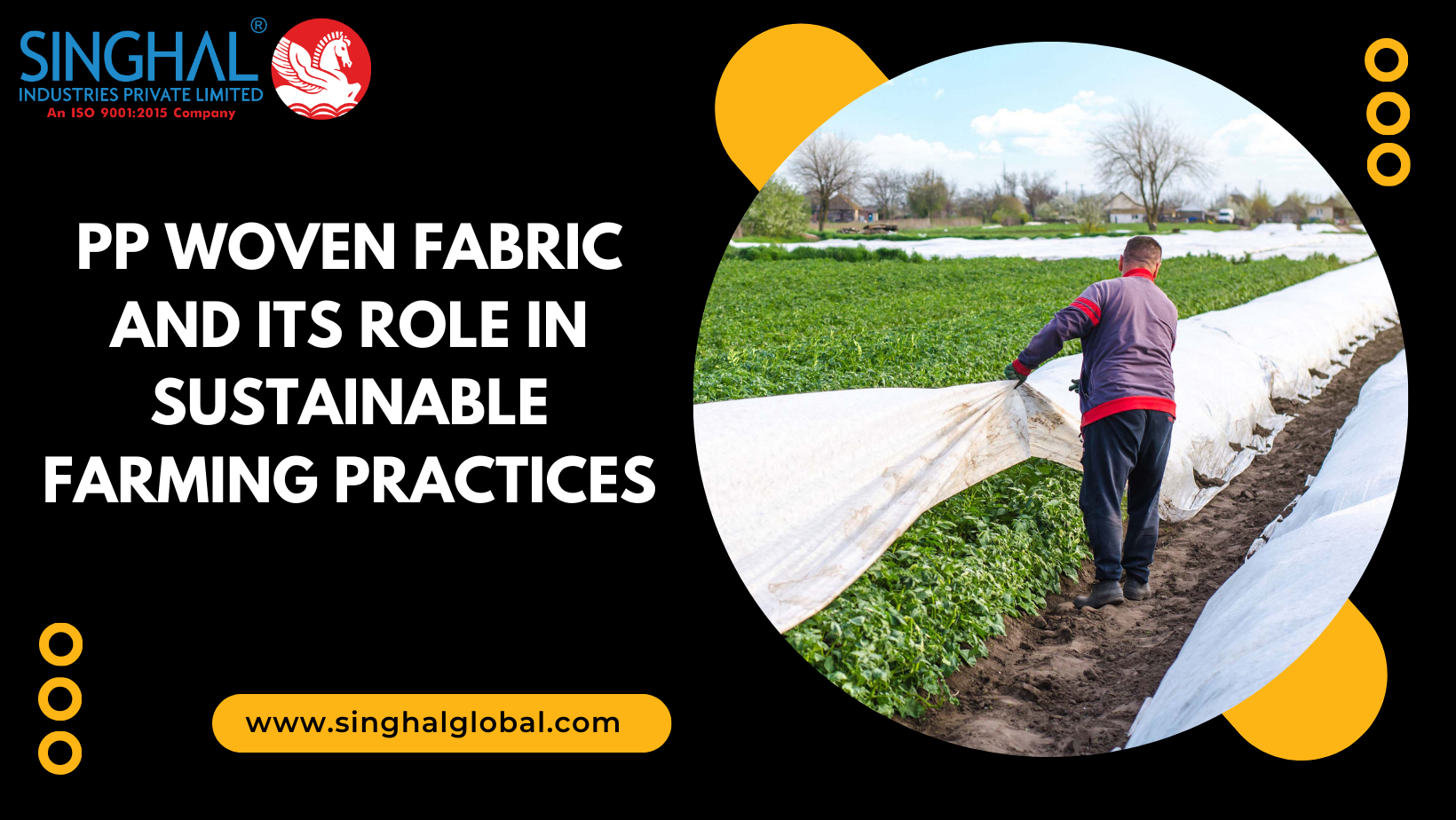 pp woven fabric roll