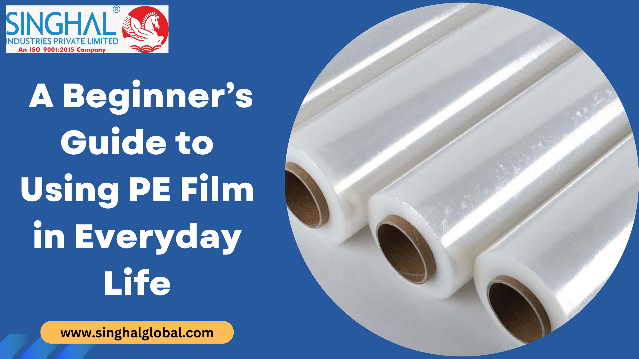Polyethylene film rolls