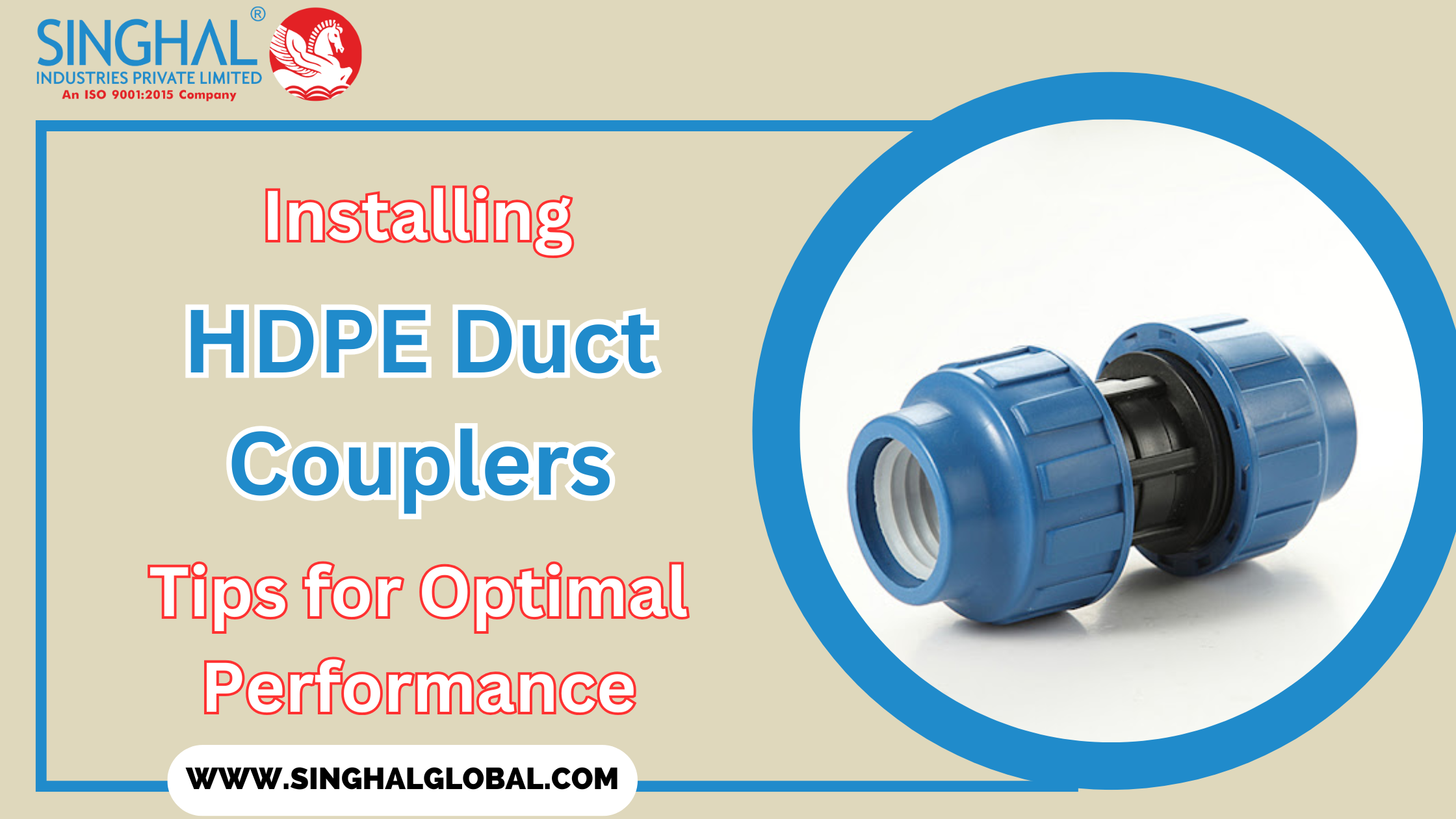 HDPE Duct Couplers