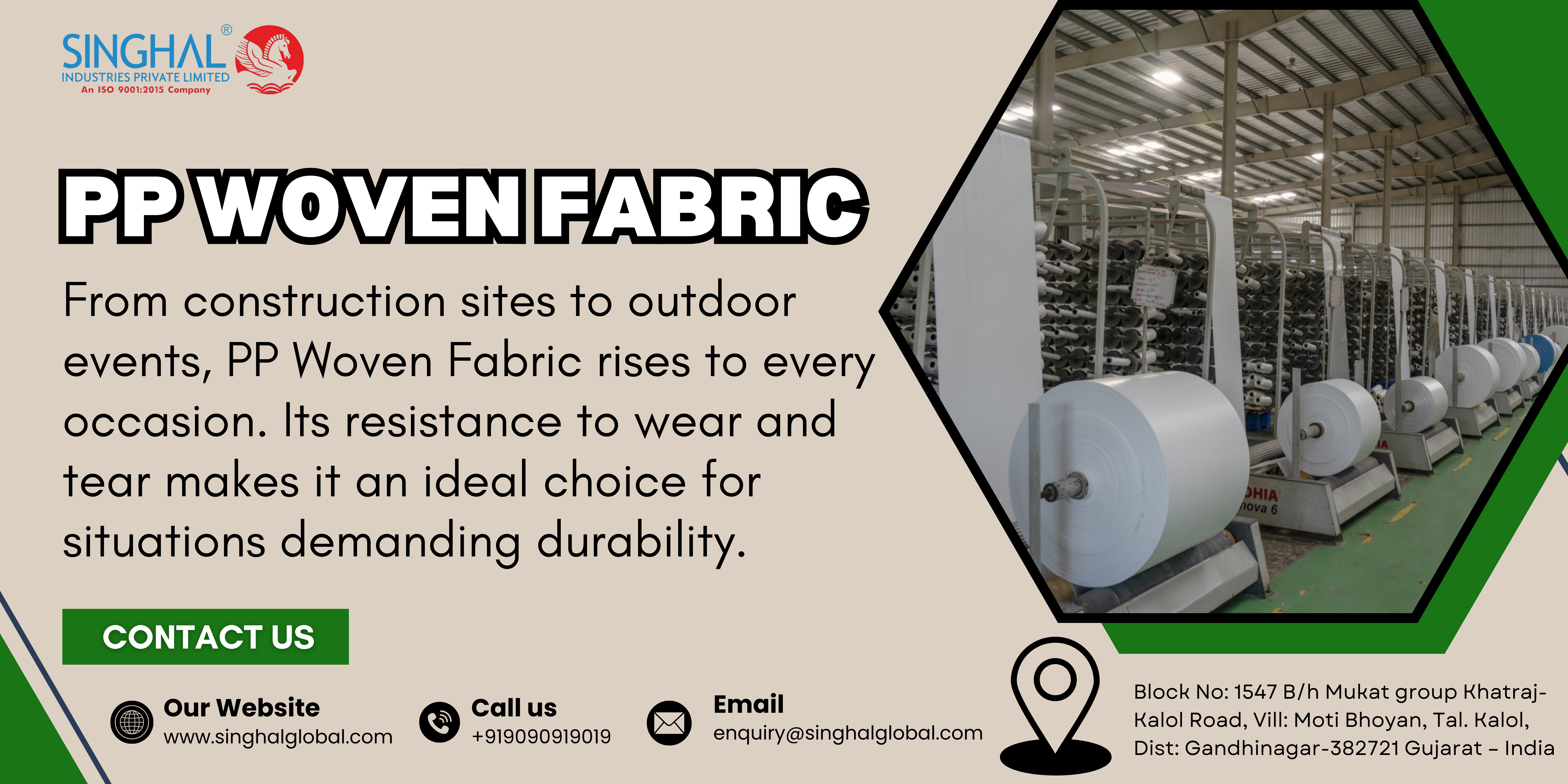 PP woven fabric manufacturers