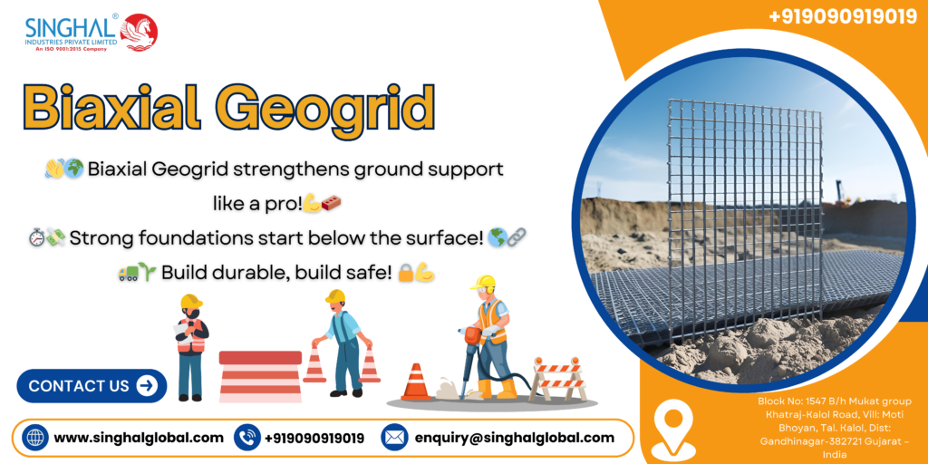 PP biaxial geogrid