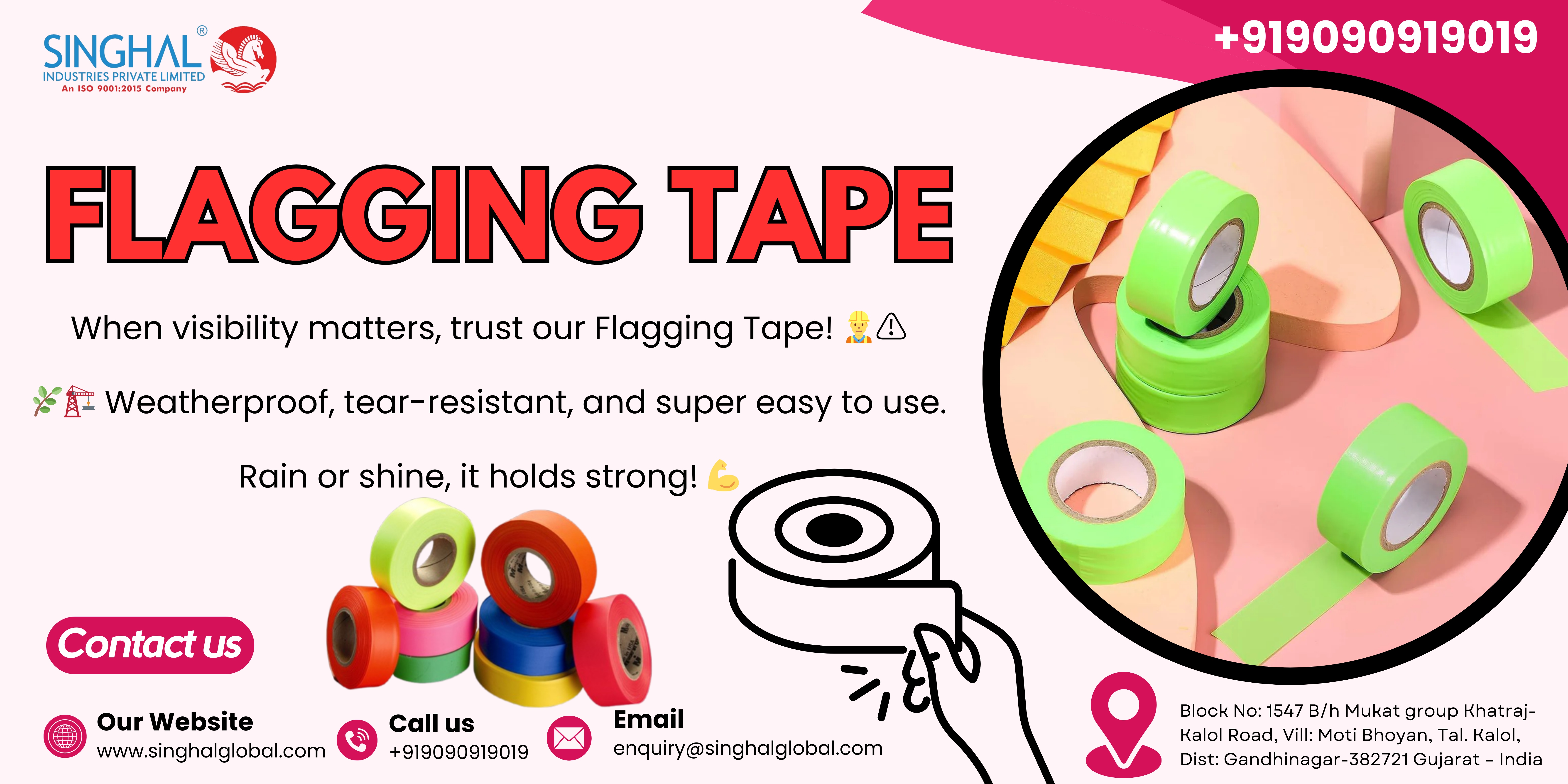 Surveyor tape manufacturers in India