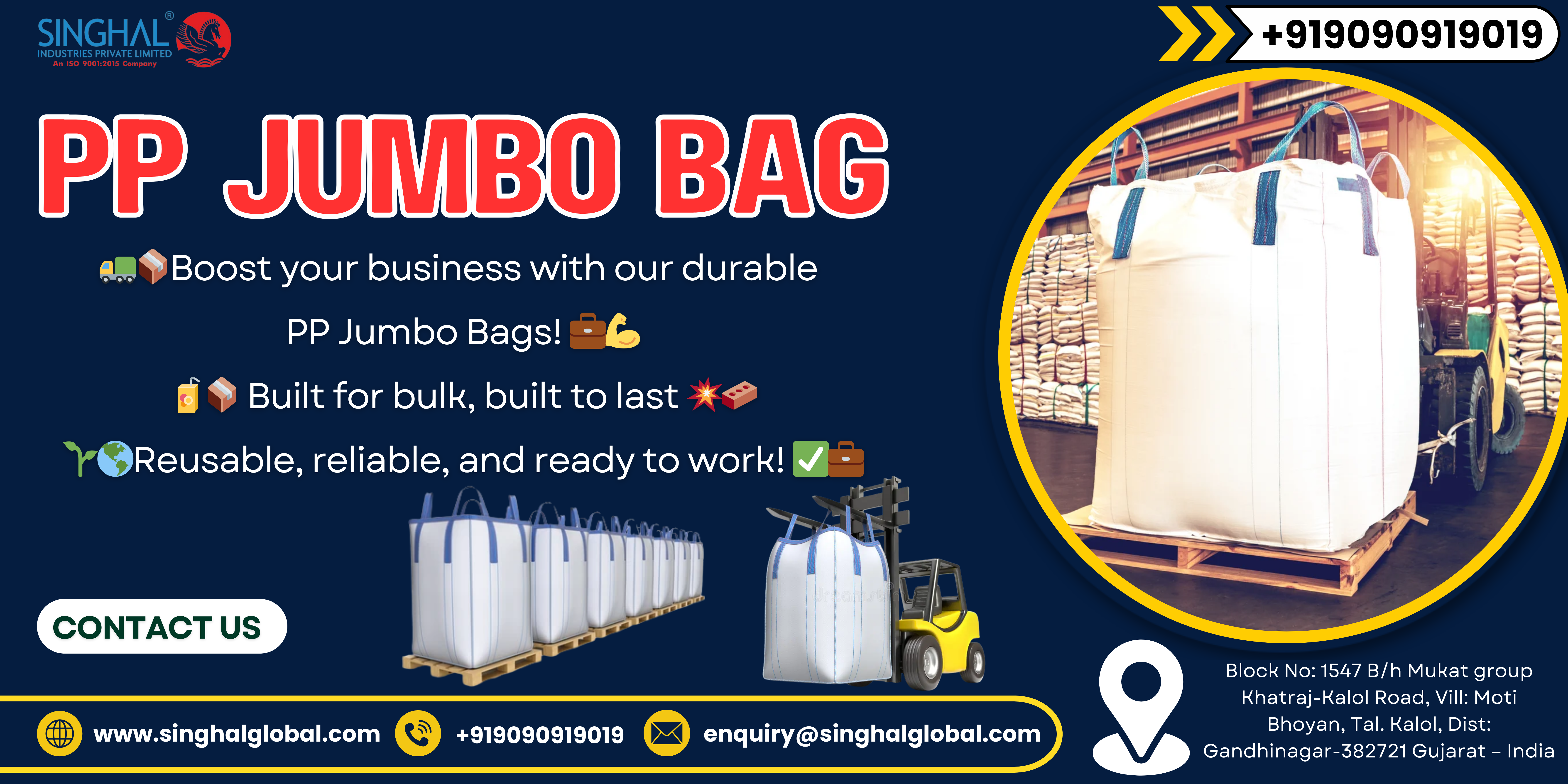 Polypropylene bulk bags