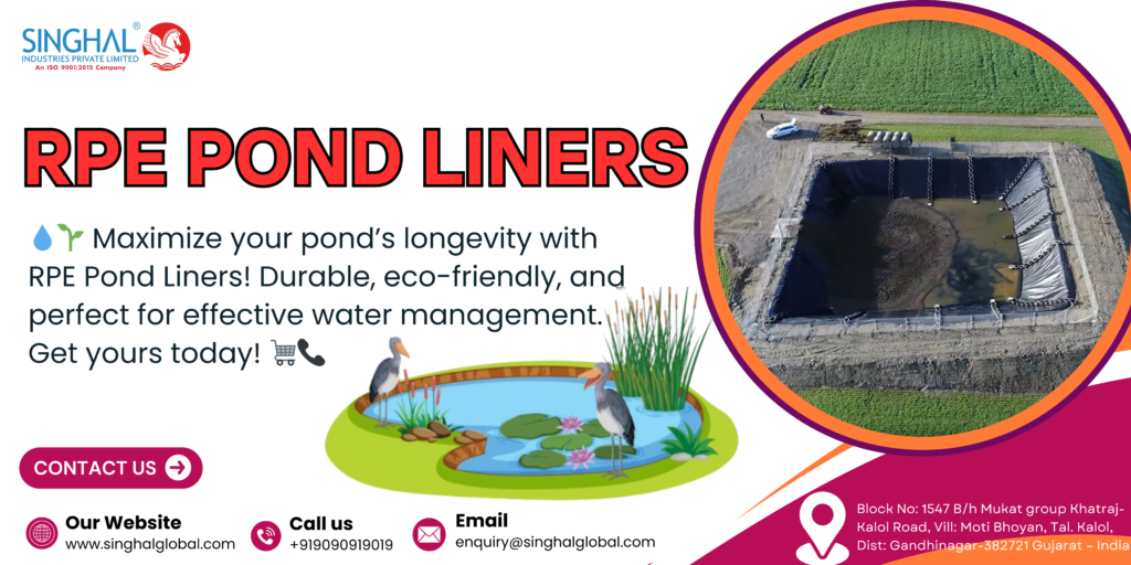 RPE pond liner manufacturer