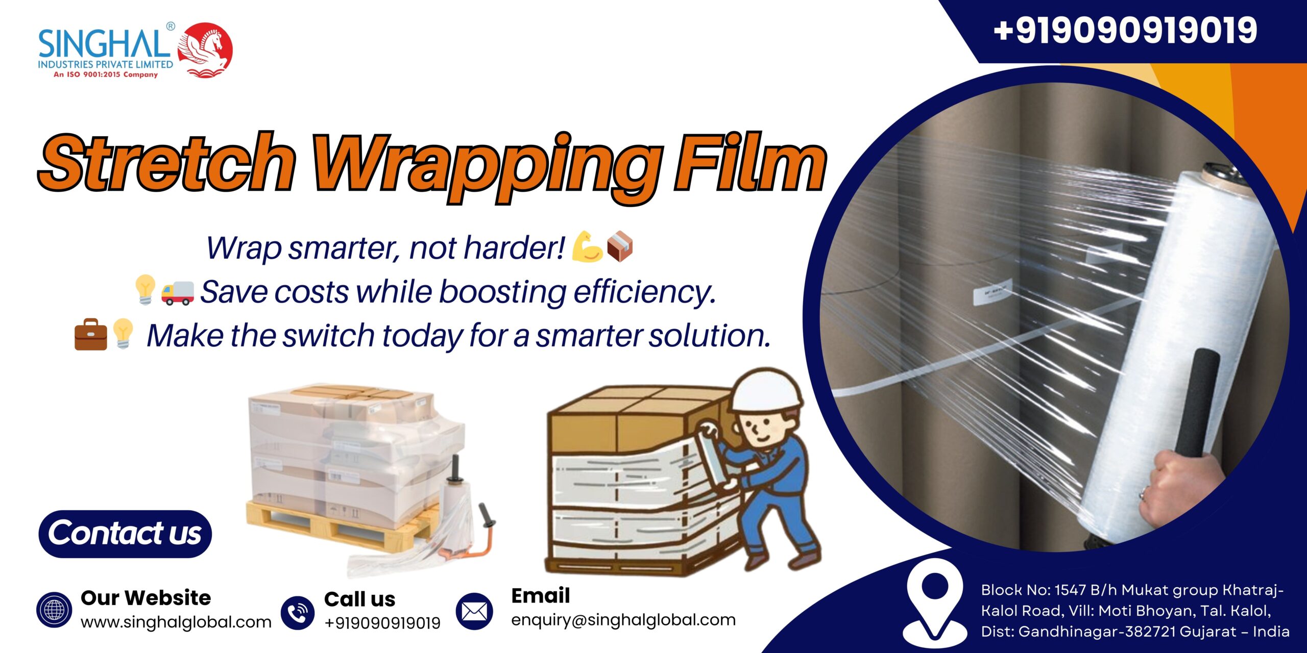 Stretch film price per kg