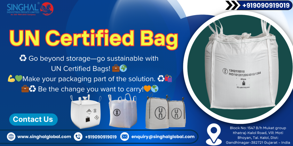 UN certified transport bags
