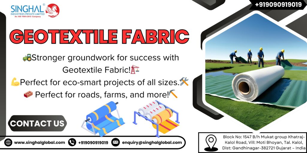Geotextile in road construction