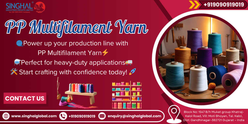 Polypropylene multifilament yarn
