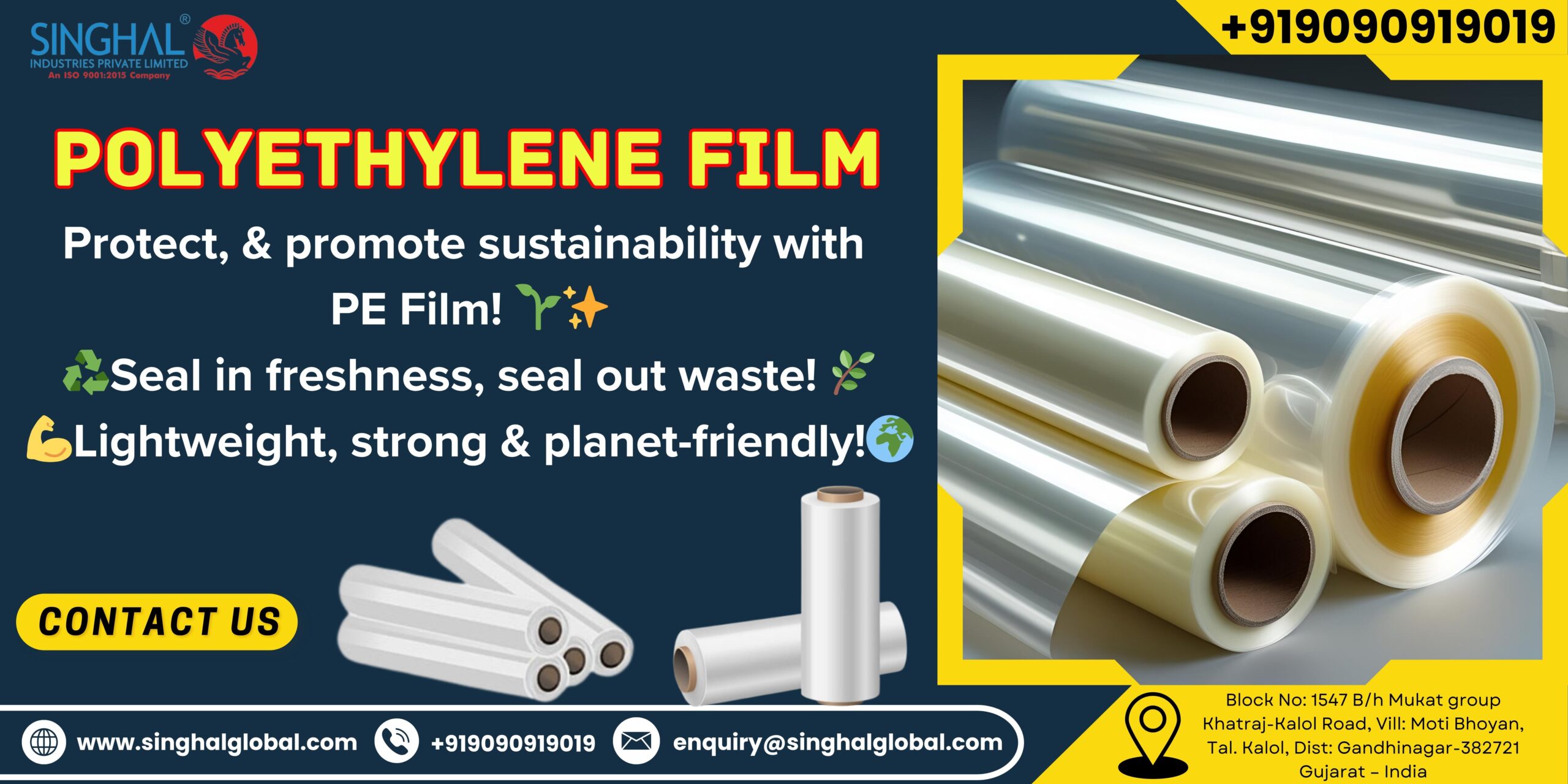 Polyethylene film manufacturers