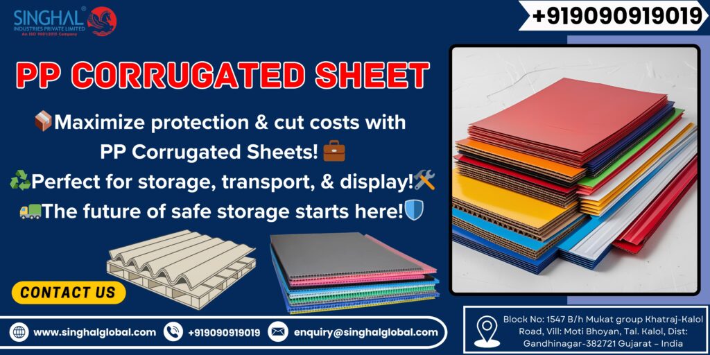 Polypropylene corrugated sheet manufacturer in India