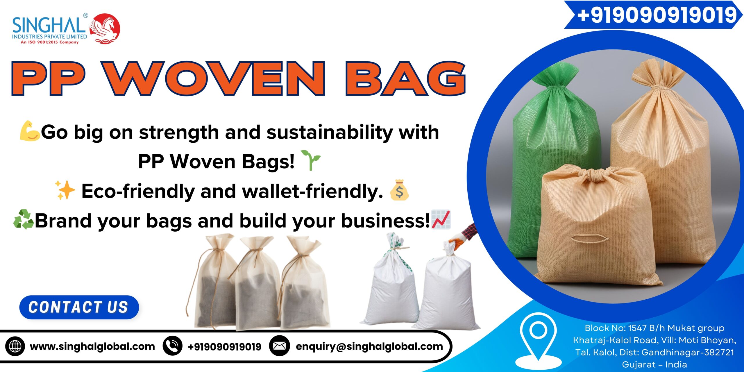 Polypropylene woven bags