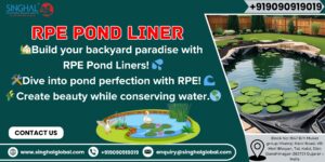 RPE pond liner manufacturer