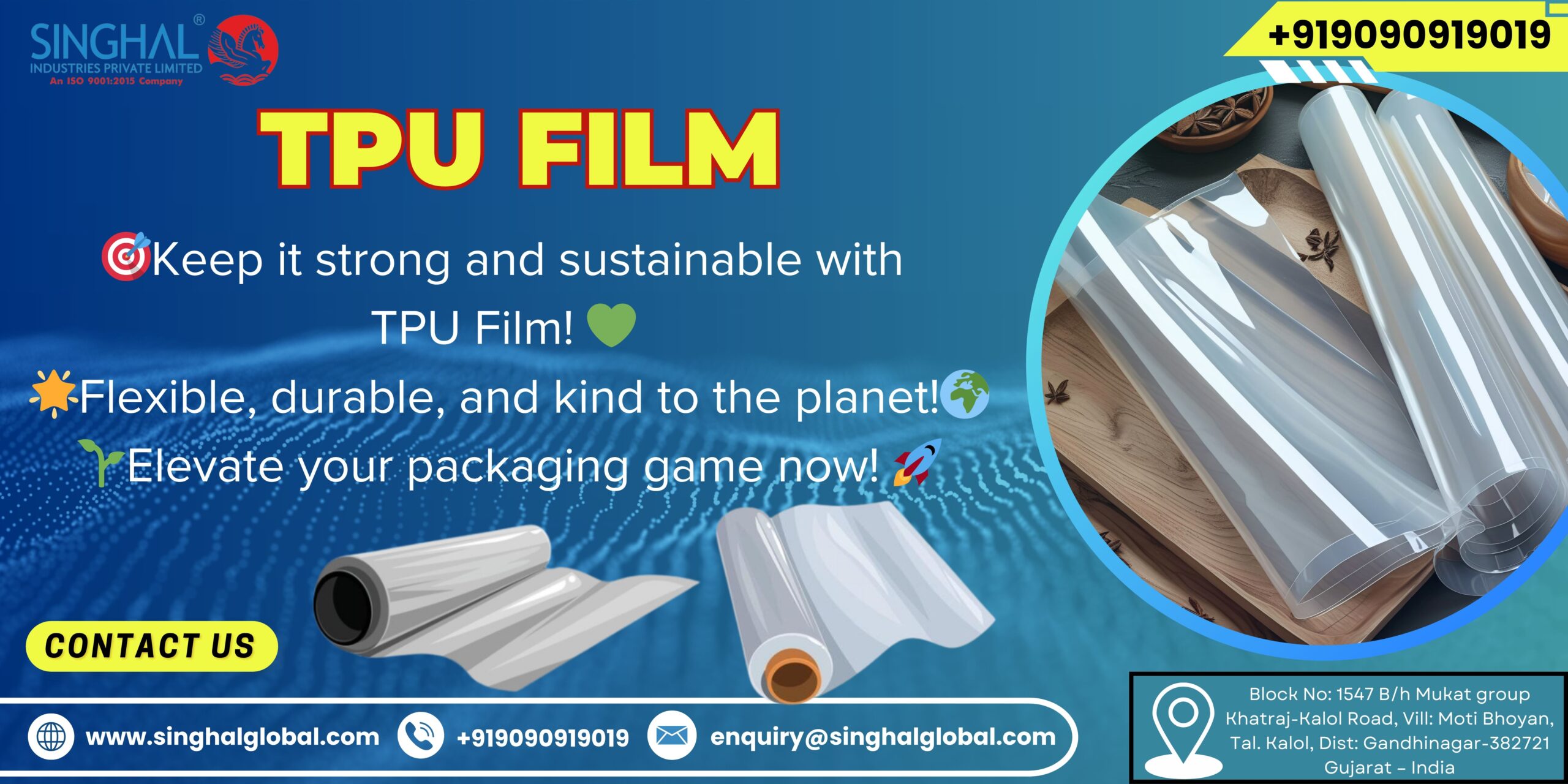 TPU film roll price