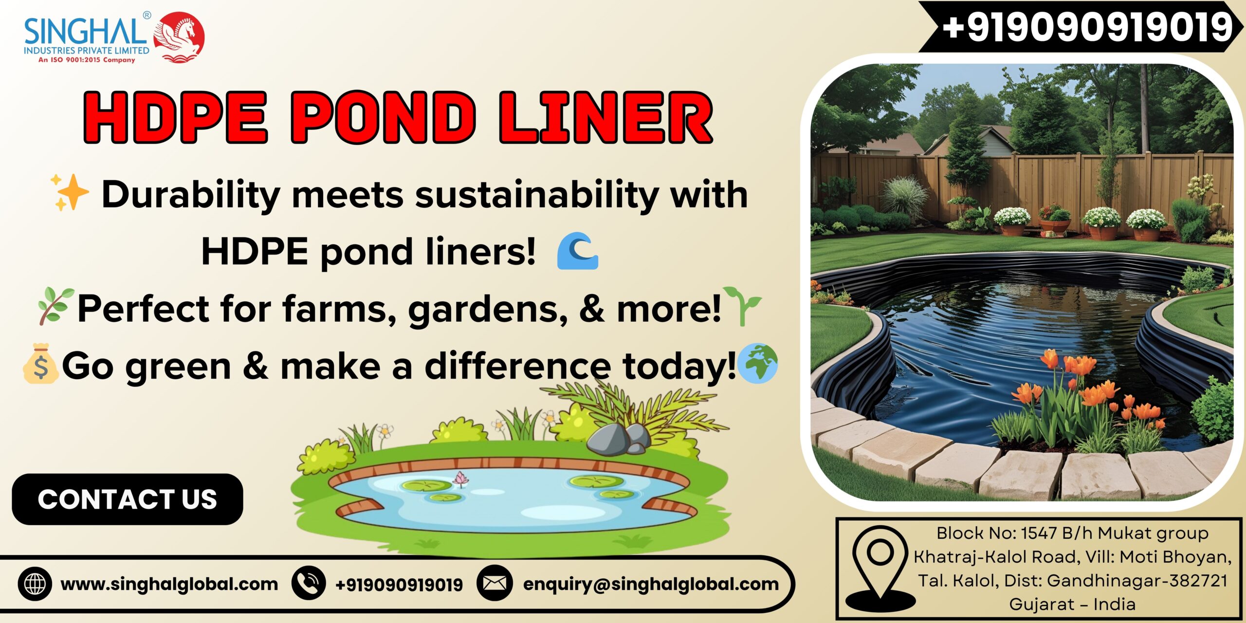 hdpe pond liners suppliers in india