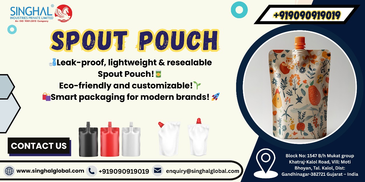 customized spout pouch
