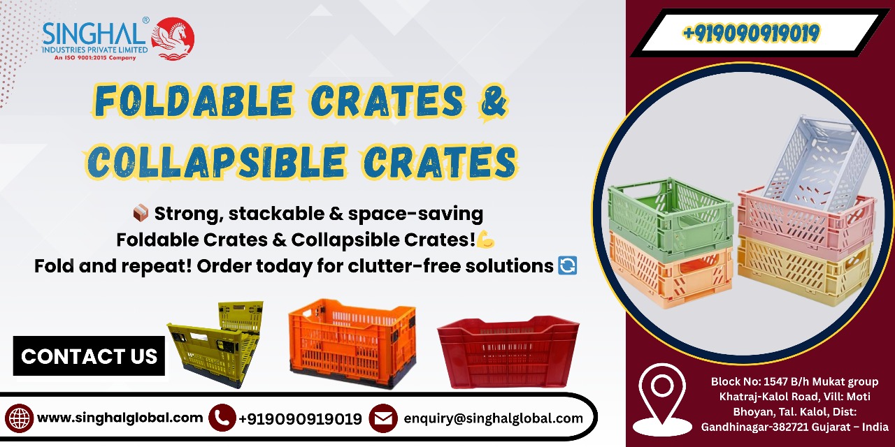 Foldable Crates & Collapsible Crates India