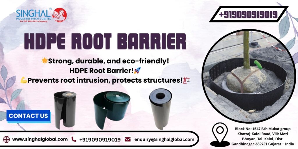 hdpe root barrier