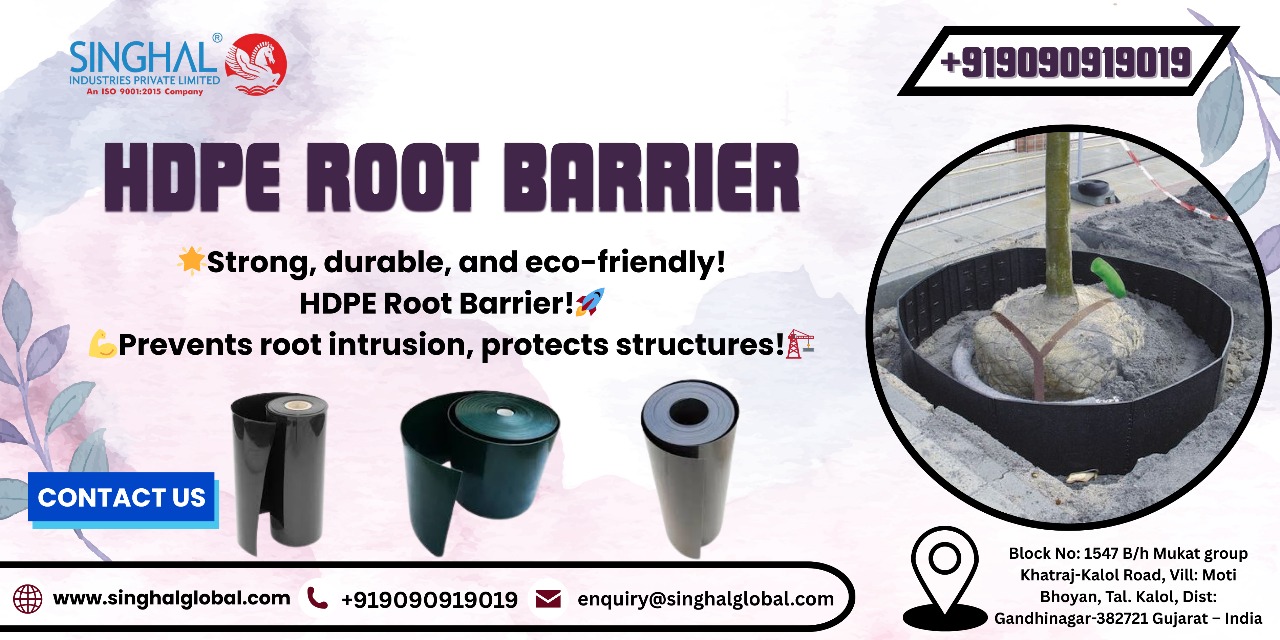 hdpe root barrier